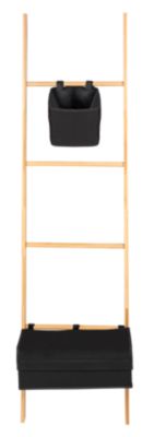 Porte-serviettes à poser en bambou l. 44 x H. 170 cm Wenko Ecori