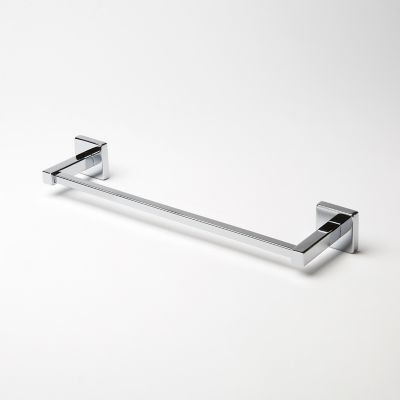 Porte-serviettes Alessano fer et acier chromé GoodHome 40 cm