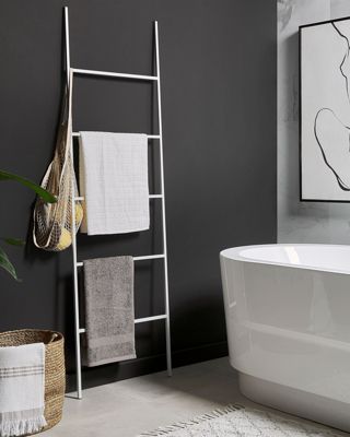 Porte-serviettes ARIBIBI Métal Blanc