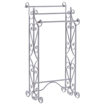 Porte-serviettes CHILLAN Métal Gris
