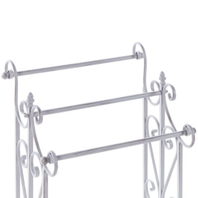 Porte-serviettes CHILLAN Métal Gris