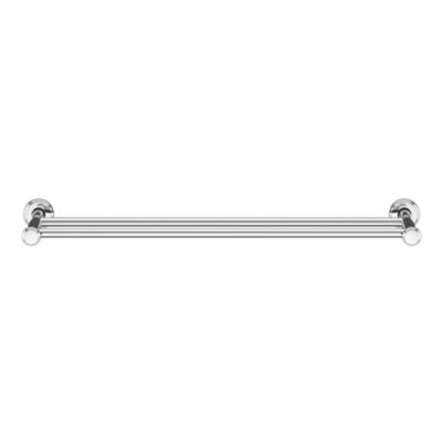 Porte-serviettes double mural en acier inoxydable chromé l.60 cm Endell GoodHome