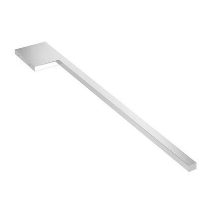 Porte serviettes l.39 cm en métal chromé pour meuble sous vasque, Pamili