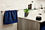 Porte serviettes mural à clipser inox L.30 cm Mat Inter Bilbao