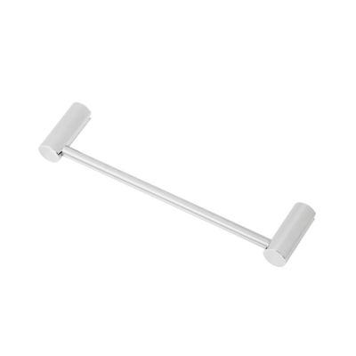 Porte serviettes mural à clipser inox L.30 cm Mat Inter Bilbao
