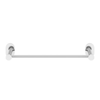 Porte-serviettes mural en acier inoxydable chromé l.40 cm Cavally GoodHome