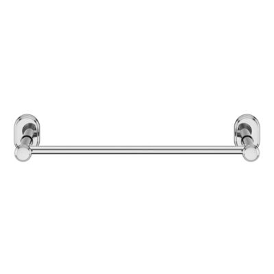 Porte-serviettes mural en acier inoxydable chromé l.40 cm Endell GoodHome