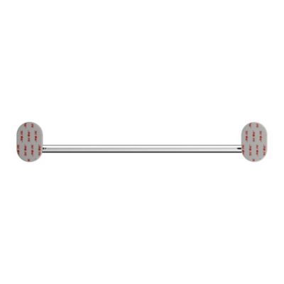 Porte-serviettes mural en acier inoxydable chromé l.40 cm Endell GoodHome