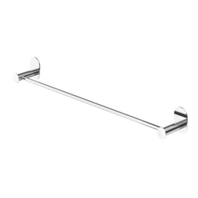 Porte-serviettes mural en acier inoxydable chromé l.60 cm Cavally GoodHome