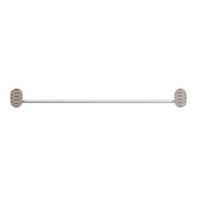 Porte-serviettes mural en acier inoxydable chromé l.60 cm Cavally GoodHome