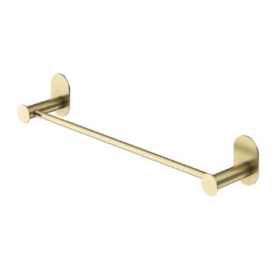 Porte-serviettes mural en acier inoxydable or l.44,5 cm Cavally GoodHome