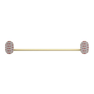 Porte-serviettes mural en acier inoxydable or l.44,5 cm Cavally GoodHome