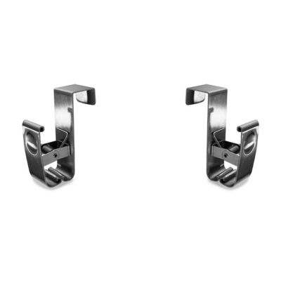 Porte torchon en inox pour tiroir - Lot de 4