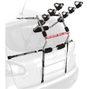 Porte-vélos, Gris, pour 3 Vélos pour tout véhicules