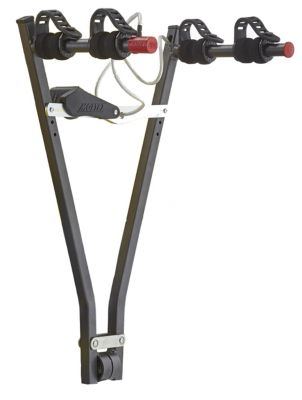 Porte-vélos Sur Attelage Pour 2 Vélos, Pliable Et Robuste, Compatible SUV - Noir