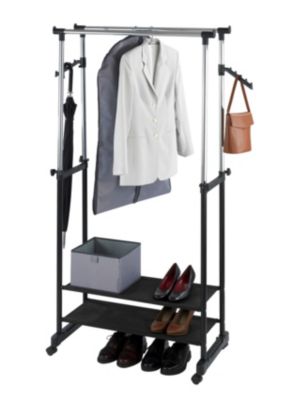 Penderie 170 Cm Largeur VTRIN Armoire Portable Pour Suspendre Des Vêtements De 170 Cm De Large Dressing Chambre