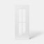 Porte vitrée de meuble de cuisine GoodHome Alpinia Blanc l. 29.7 cm x H. 71.5 cm