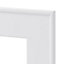 Porte vitrée de meuble de cuisine GoodHome Pasilla Blanc l. 29.7 cm x H. 71.5 cm