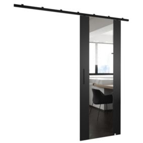 Portes coulissantes Zonda II 90x204 cm (Noir)
