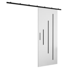 Portes coulissantes Zonda Y 90x204 cm (Blanc)