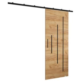Portes coulissantes Zonda Y 90x204 cm (Chêne Craft)