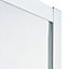 Portes de douche angle droit Cooke & Lewis Onega sérigraphié 70 x 70 cm