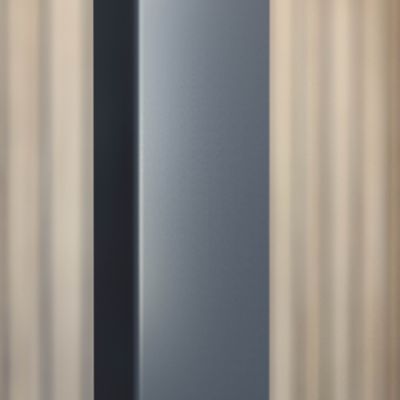 Portes de douche battantes en niche 80 x 200 cm, verre anticalcaire, profilé noir mat, Schulte Impériale Trend 2.0