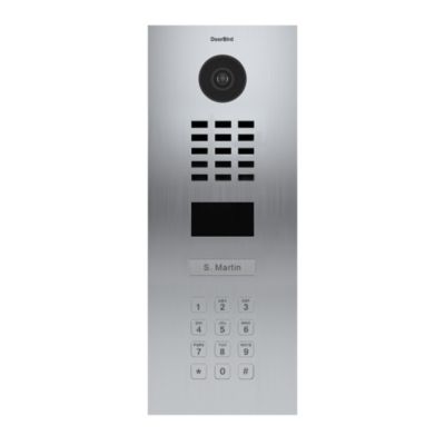 Portier Vidéo Ip Avec Lecteur De Badge Rfid Encastré - D2101kv-v2-ep Inox