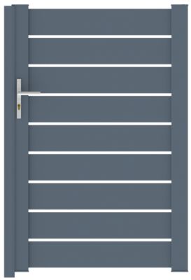 Portillon aluminim Rioz 100X155cm Jardimat