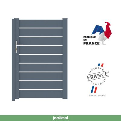 Portillon aluminim Rioz 100X155cm Jardimat