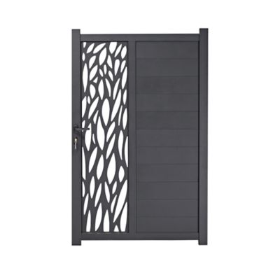 Portillon aluminium Neva anthracite 100 x h.174 cm