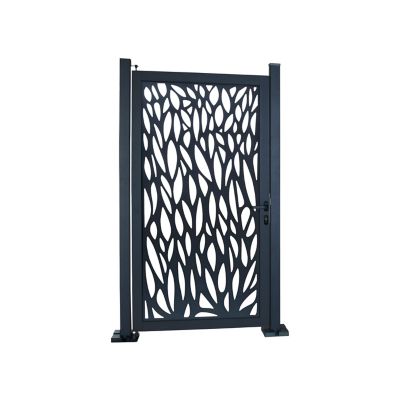 Portillon arbre aluminium Neva anthracite 93 x h.171 cm