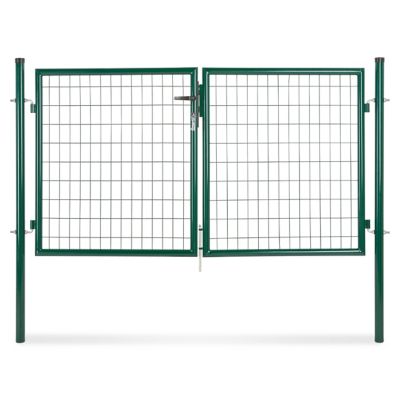 Portillon Double Pour Cloture Grillagee Vert 200 X H 100 Cm Castorama