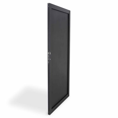 Portillon en alu Neva anthracite h.171 cm