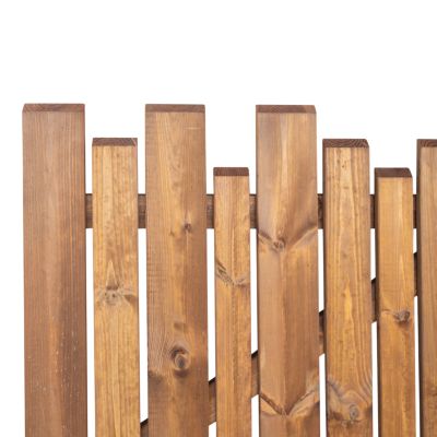 Portillon en bois destructuré Kauri Klikstrom l.100 x H.100 cm
