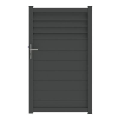 Portillon neva 4 pers 100x169.5 cm 7021 Neva gris Jardimat