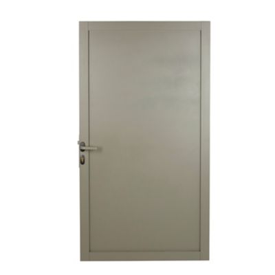 Portillon Neva taupe aluminium 93 x h.171 cm