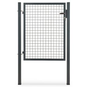 Acheter Porte de jardin en bois vertical et encadré 1m80 x 1m en ligne