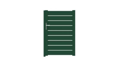 Portillon rioz 100x152 cm Vert mousse 6005 Jardimat