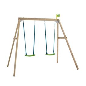 Portique 2 balançoires FOREST en Bois H200cm