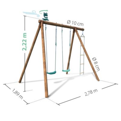 Portique de jeux en bois Soulet Arthur