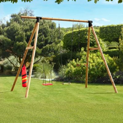 Portique en bois pour ados Galdar Boxe 410 x 330cm