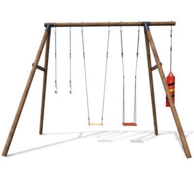 Portique en bois pour ados Galdar Boxe 410 x 330cm