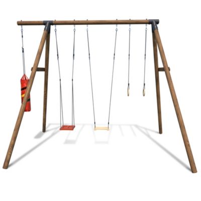 Portique en bois pour ados Galdar Boxe 410 x 330cm