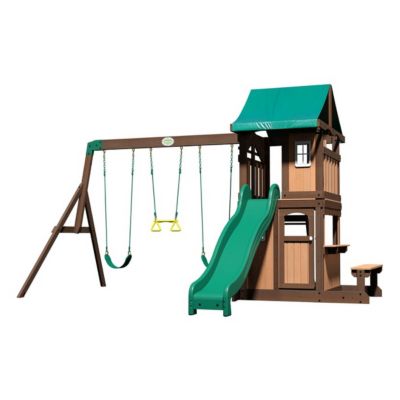Portique Lakewood avec toboggan