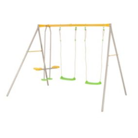 Portique métal 1,90 m Agility BRIOSO - 4 enfants