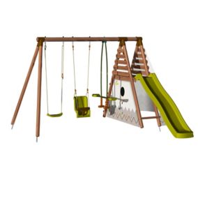 Portique Soulet Camélia + Tipi en bois