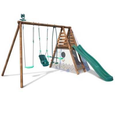 Portique Soulet Camélia + Tipi en bois