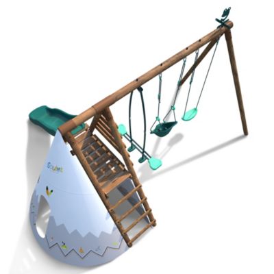 Portique Soulet Camélia + Tipi en bois