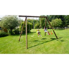 Portique Soulet Suzon en bois de couleur marron